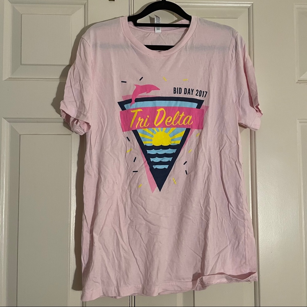Tri Delta bid day tee